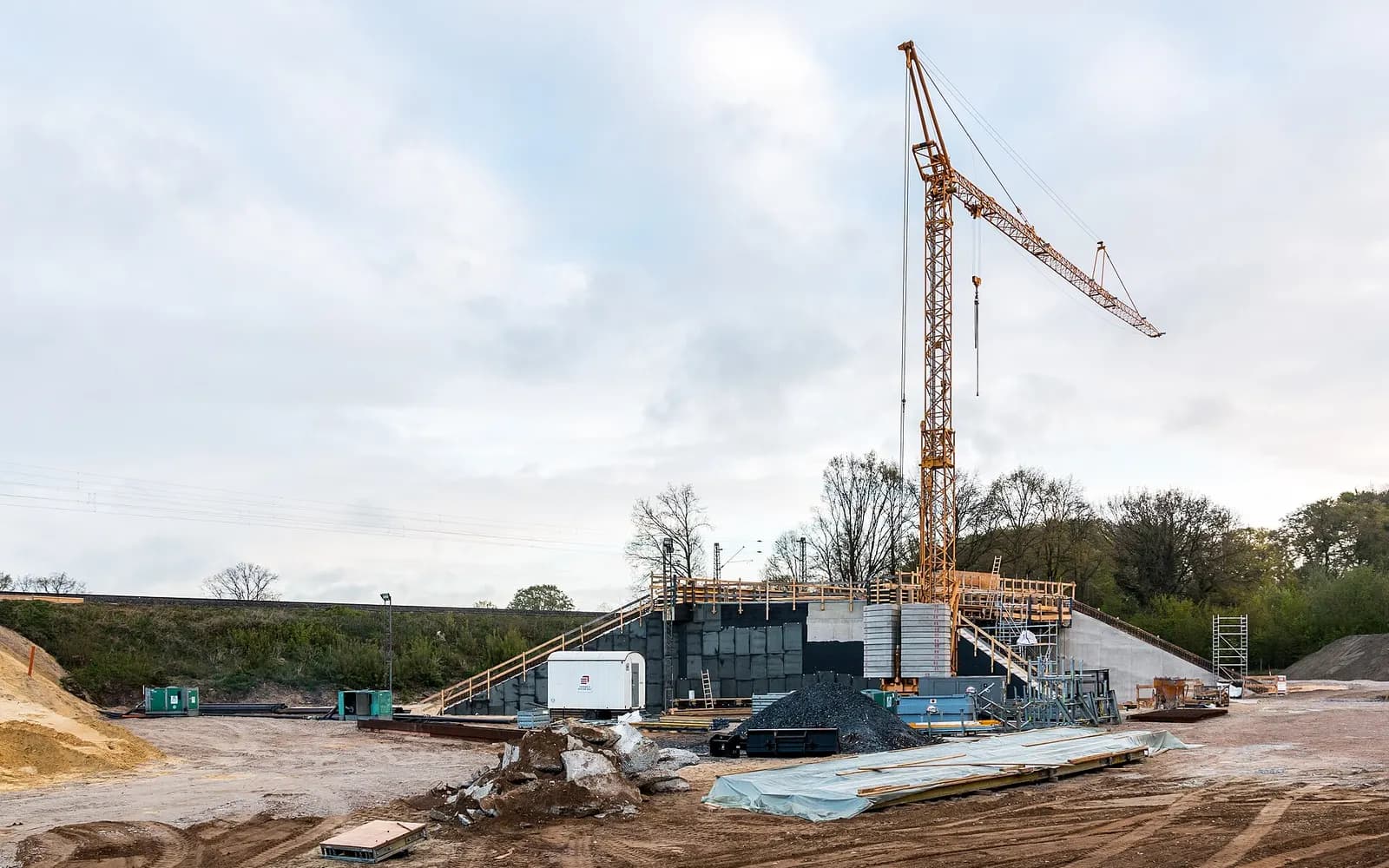 Construction site prepared for phased security rollout